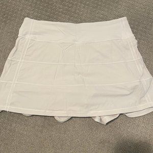 White lululemon skirt